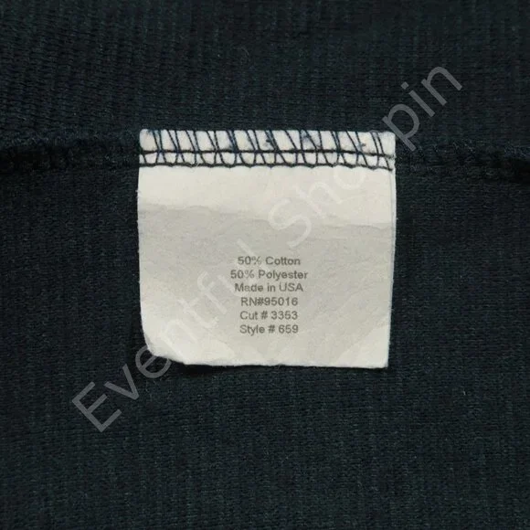 Straight Down Golf Jacket Mens Large Blue Bandon Pacific Dunes 1/4 Zip Pullover